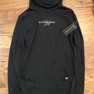 Seek Discomfort Long Sleeve Shirt Hooded Shirt